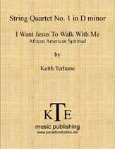 String Quartet No. 1 in D minor P.O.D. cover